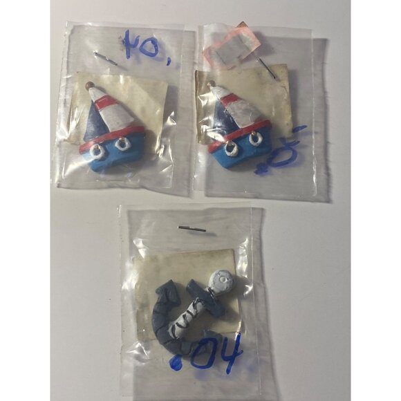 Dollhouse Man Cave Nautical Wall Shelf Eagle Picture Desk Set Arts Crafts Assort - Picture 14 of 16